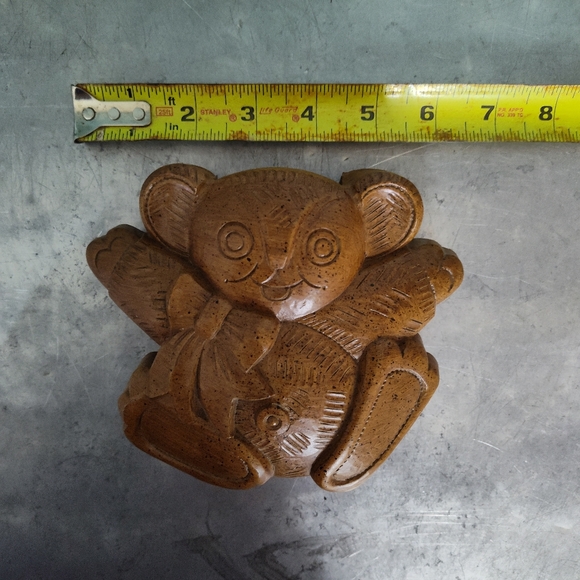 Vintage '80s Homco Koala Bear Wall Art Pocket Plastic Planter - Picture 8 of 9